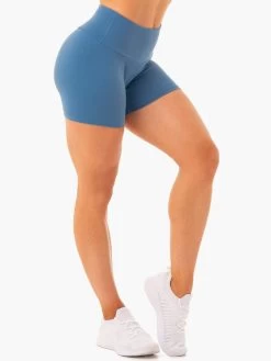 Staples Scrunch Bum Mid Length Shorts - Steel Blue 7 Staples Scrunch Bum Mid Length Shorts - Steel Blue -Ryderwear staples scrunch bum mid length shorts steel blue clothing ryderwear 845016 1080x