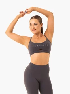 Staples Sports Bra - Charcoal 7 Staples Sports Bra - Charcoal -Ryderwear staples sports bra charcoal clothing ryderwear 212602 1080x