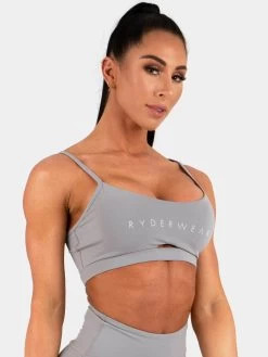 Staples Sports Bra - Grey -Ryderwear staples sports bra grey clothing ryderwear 646819 1080x