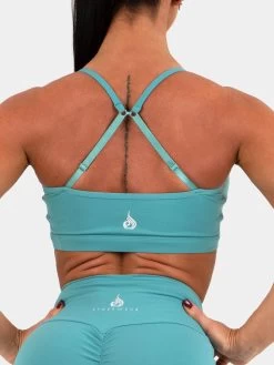 Staples Sports Bra - Teal 9 Staples Sports Bra - Teal -Ryderwear staples sports bra teal clothing ryderwear 872354 1080x