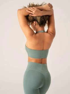 Ryderwear -Ryderwear stride halter sports bra sage clothing ryderwear 736032 1080x