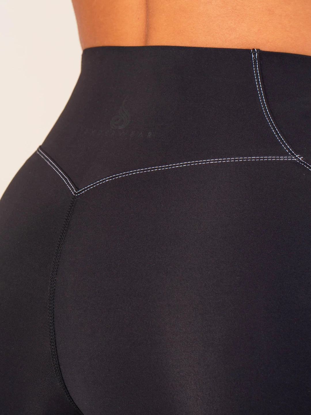 Stride High Waisted Leggings - Black 5 Stride High Waisted Leggings - Black - Image 5