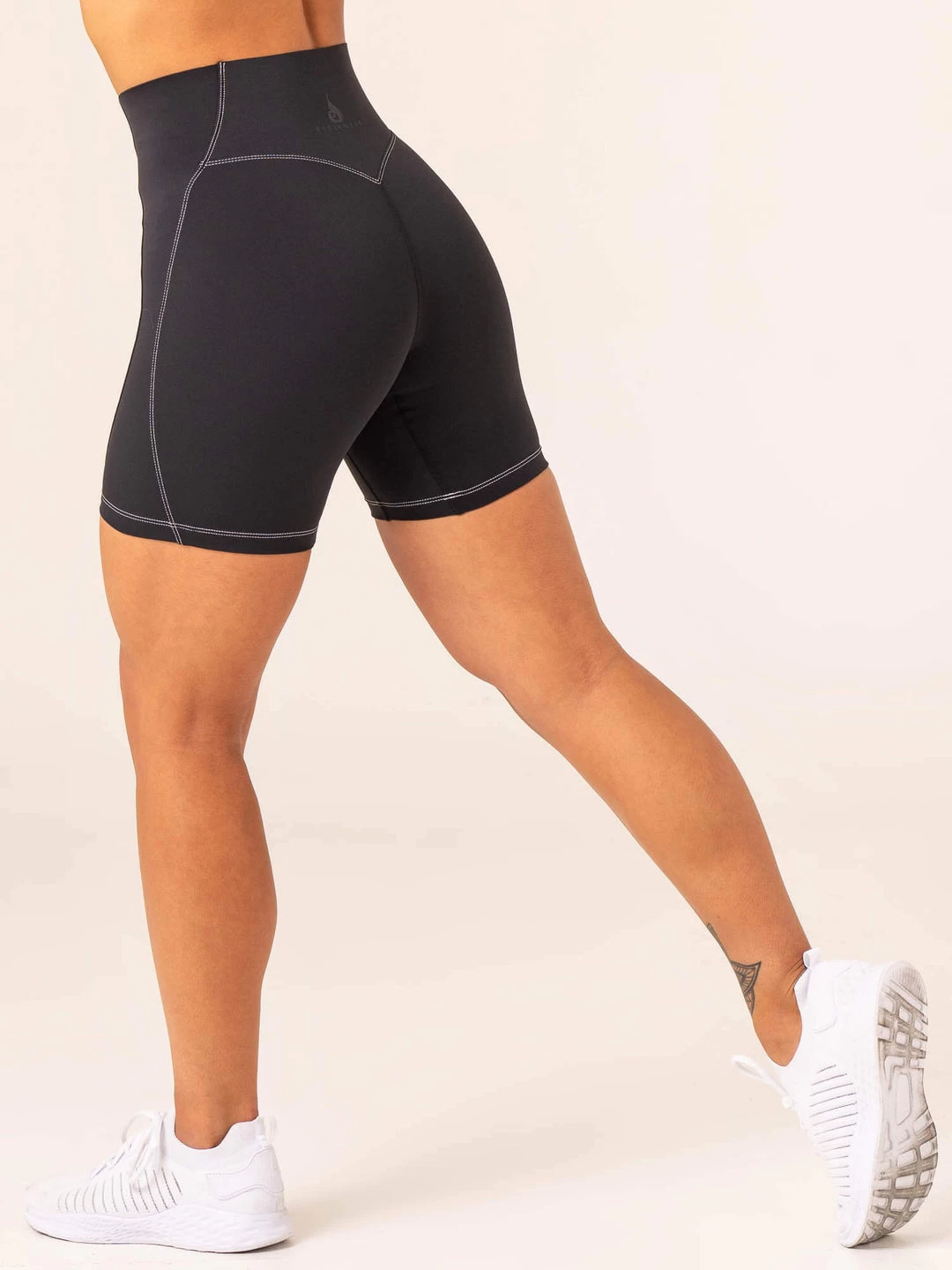 Stride High Waisted Shorts - Black 1 Stride High Waisted Shorts - Black
