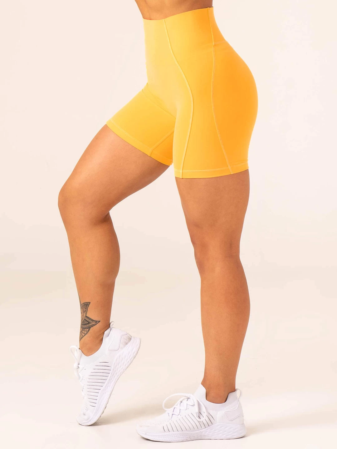 Stride High Waisted Shorts - Honeycomb 3 Stride High Waisted Shorts - Honeycomb - Image 3