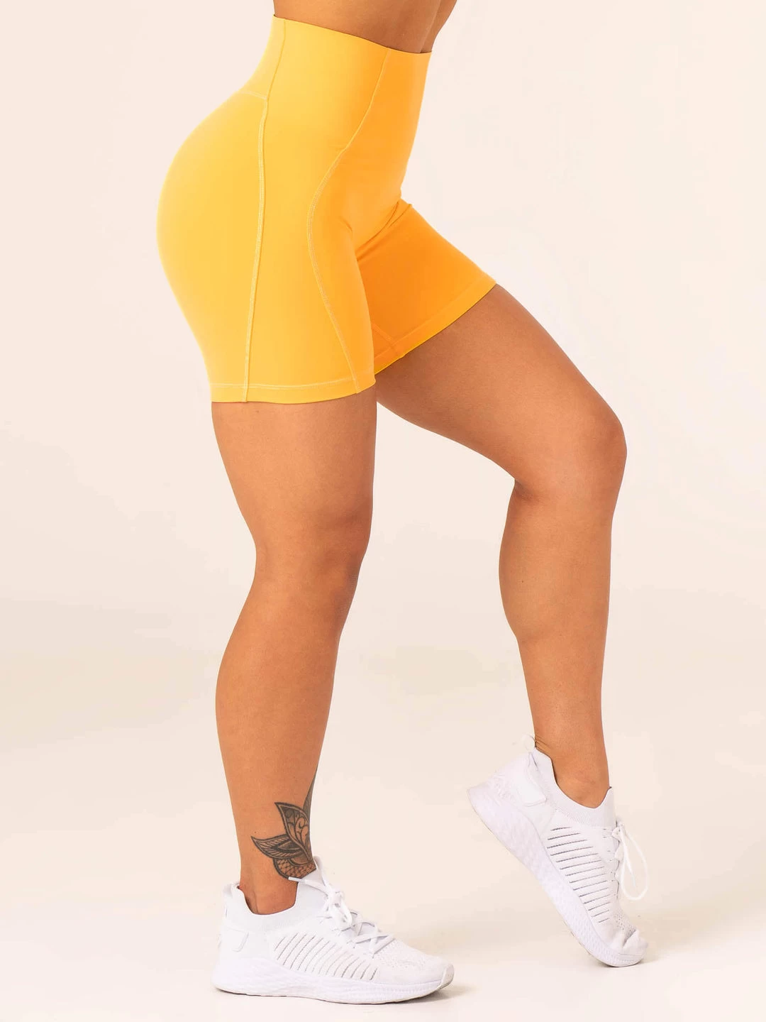 Stride High Waisted Shorts - Honeycomb 5 Stride High Waisted Shorts - Honeycomb - Image 5