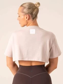 Stride Oversized Tee - Chalk -Ryderwear stride oversized tee chalk clothing ryderwear 870276 1080x