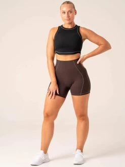 Stride Rib Tank - Black 9 Stride Rib Tank - Black -Ryderwear stride rib tank black clothing ryderwear 966228 1080x