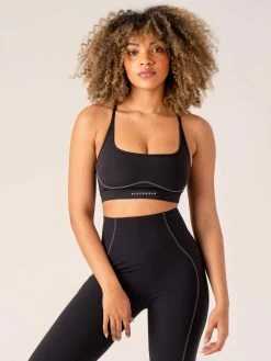 Stride Sports Bra - Black -Ryderwear stride sports bra black clothing ryderwear 457190 1080x