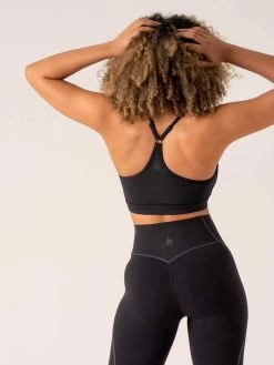 Stride Sports Bra - Black -Ryderwear stride sports bra black clothing ryderwear 487486 1080x