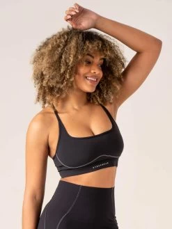 Stride Sports Bra - Black -Ryderwear stride sports bra black clothing ryderwear 731084 1080x