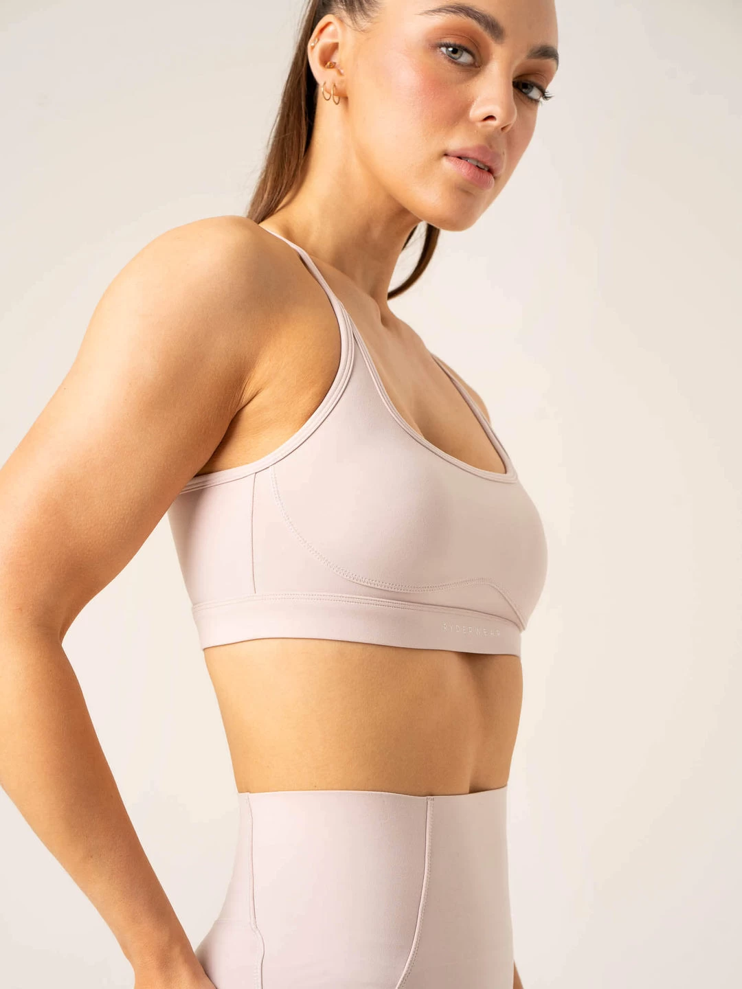 Stride Sports Bra - Chalk 2 Stride Sports Bra - Chalk - Image 2