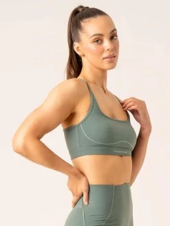 Stride Sports Bra - Sage -Ryderwear stride sports bra sage clothing ryderwear 360515 1080x