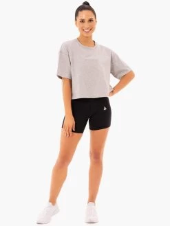 Studio T-Shirt - Grey Marl -Ryderwear studio t shirt grey marl clothing ryderwear 210872 1080x