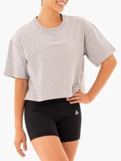 Studio T-Shirt - Grey Marl -Ryderwear studio t shirt grey marl clothing ryderwear 660892 1080x