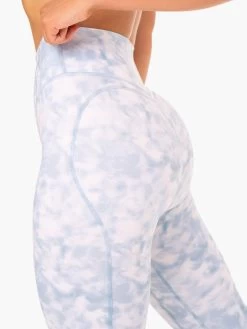 Tie Dye 7/8 Leggings - Steel Blue Tie Dye 10 Tie Dye 7/8 Leggings - Steel Blue Tie Dye -Ryderwear tie dye 78 leggings steel blue tie dye clothing ryderwear 945254 1080x