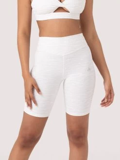 Transform Mid Length Shorts - White Zebra