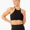 Transform Reversible Sports Crop - Black Zebra