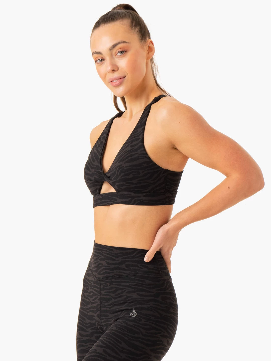 Transform Twist Sports Bra - Black Zebra 3 Transform Twist Sports Bra - Black Zebra - Image 3