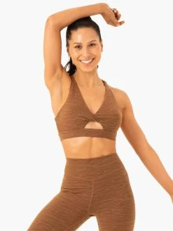 Transform Twist Sports Bra - Chocolate Zebra 9 Transform Twist Sports Bra - Chocolate Zebra -Ryderwear transform twist sports bra chocolate zebra clothing ryderwear 980857 1080x