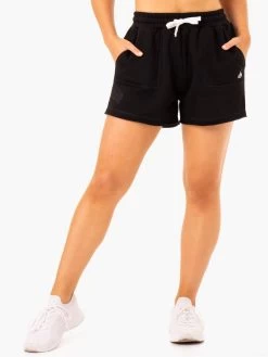 Ultimate Longline Track Shorts - Black