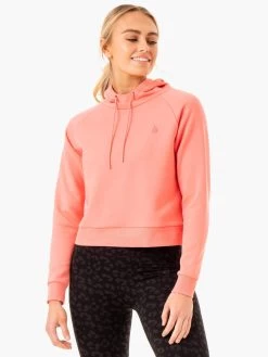 Ryderwear 11 Ultra Pullover Hoodie - Coral