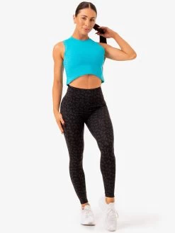 Ultra Scoop Tank - Aqua -Ryderwear ultra scoop tank aqua clothing ryderwear 989243 1080x