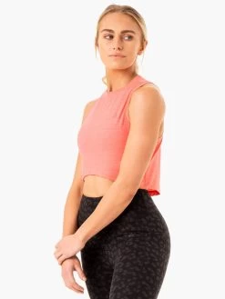 Ultra Scoop Tank - Coral 7 Ultra Scoop Tank - Coral -Ryderwear ultra scoop tank coral clothing ryderwear 207926 1080x