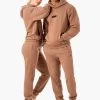 Unisex Track Pants - Mocha