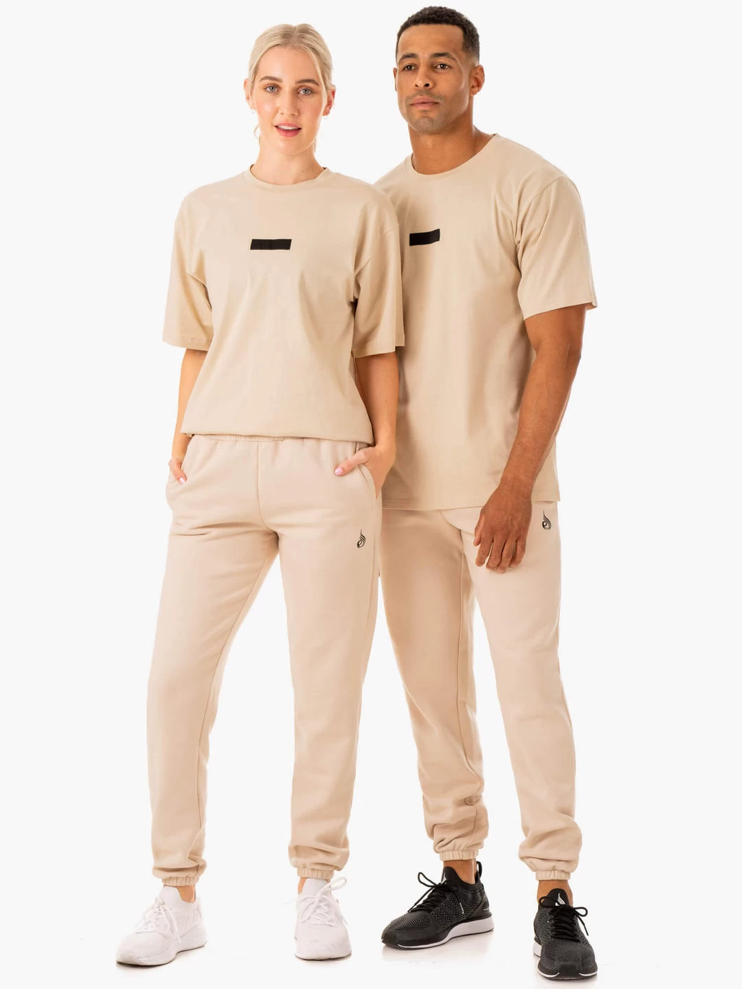 Unisex Track Pants - Sand 1 Unisex Track Pants - Sand