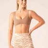 Unstoppable Lounge Bra - Mocha