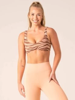 Unstoppable Lounge Bra - Mocha Zebra 8 Unstoppable Lounge Bra - Mocha Zebra -Ryderwear unstoppable lounge bra mocha zebra clothing ryderwear 111992 1080x