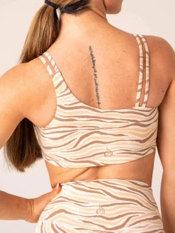 Unstoppable One Shoulder Sports Bra - Vanilla Zebra 8 Unstoppable One Shoulder Sports Bra - Vanilla Zebra -Ryderwear unstoppable one shoulder sports bra vanilla zebra clothing ryderwear 417477 1080x