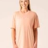 Unstoppable Oversized T-Shirt - Peach