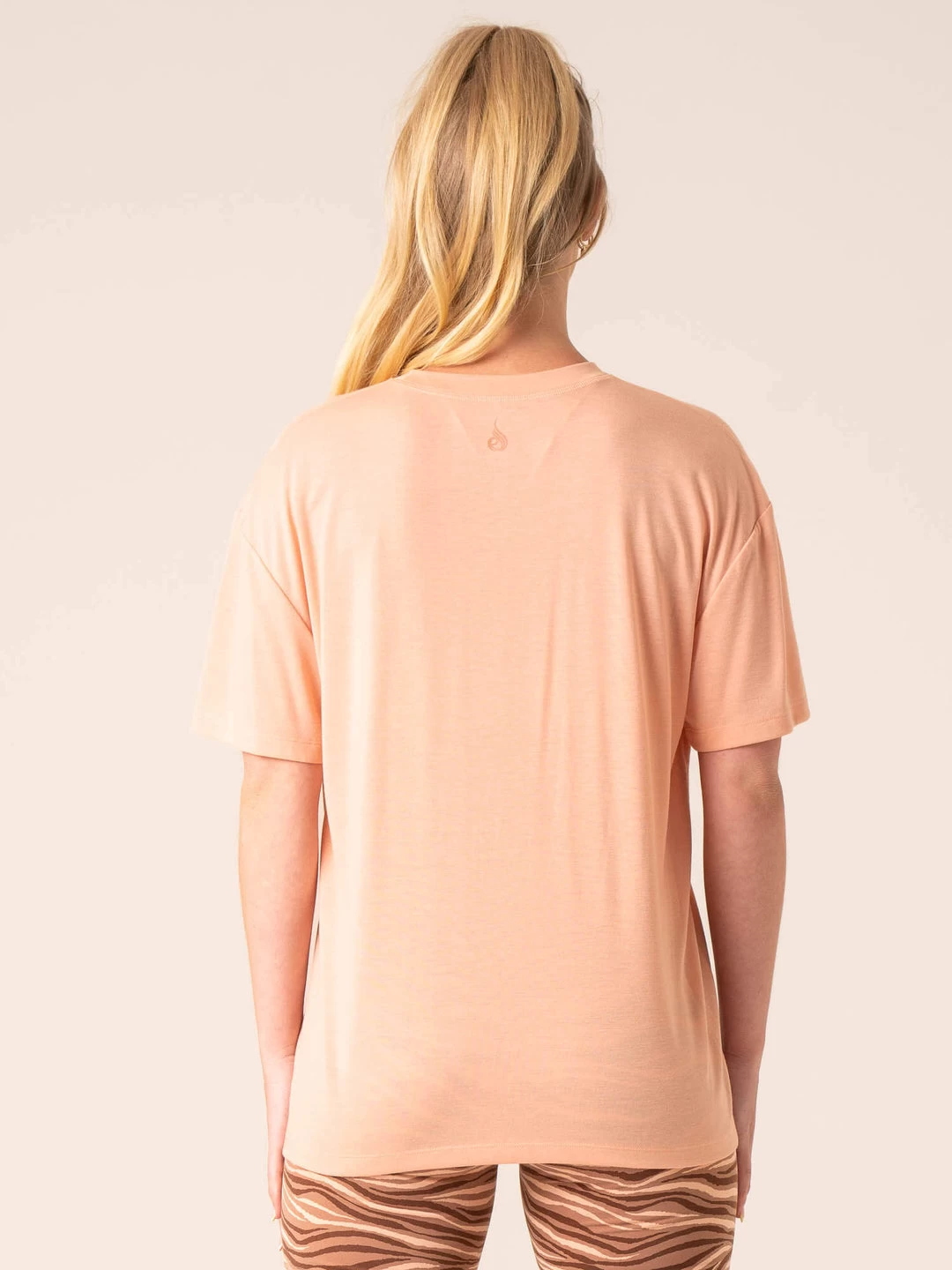 Unstoppable Oversized T-Shirt - Peach 3 Unstoppable Oversized T-Shirt - Peach - Image 3