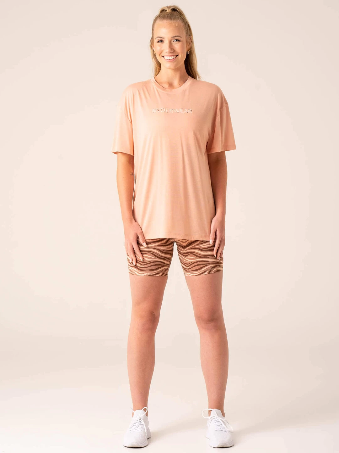 Unstoppable Oversized T-Shirt - Peach 6 Unstoppable Oversized T-Shirt - Peach - Image 6