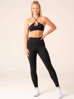 Unstoppable Sports Bra - Black -Ryderwear unstoppable sports bra black clothing ryderwear 254216 1080x