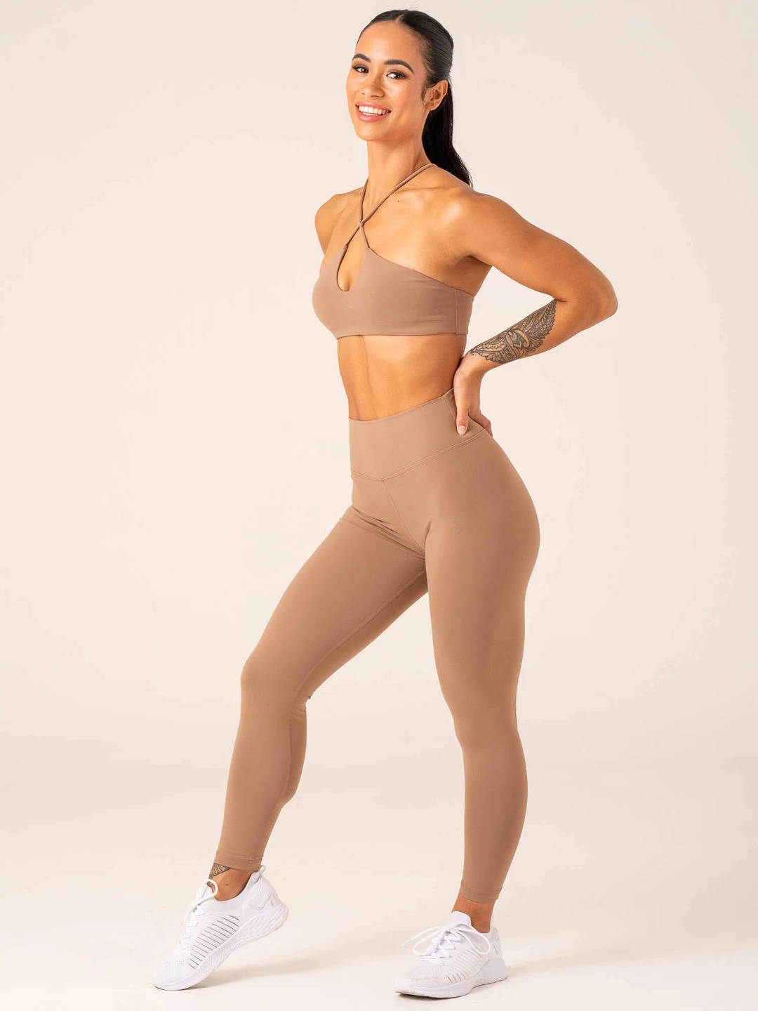 Unstoppable Sports Bra - Mocha 4 Unstoppable Sports Bra - Mocha - Image 4