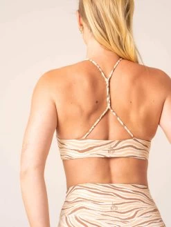 Unstoppable Sports Bra - Vanilla Zebra -Ryderwear unstoppable sports bra vanilla zebra clothing ryderwear 145343 1080x