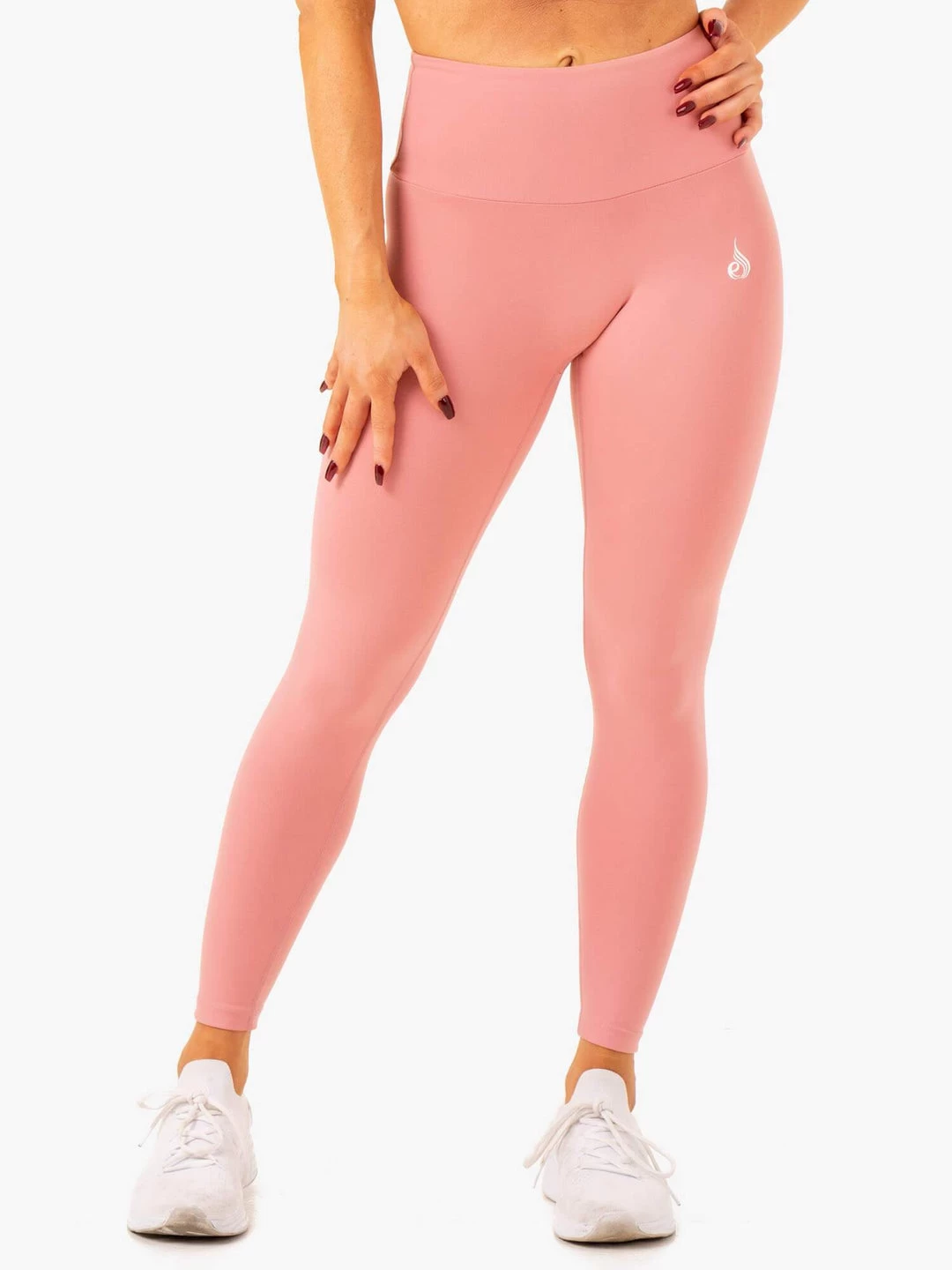 Vital High Waisted Scrunch Leggings - Blush Pink 3 Vital High Waisted Scrunch Leggings - Blush Pink - Image 3