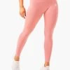 Vital High Waisted Scrunch Leggings - Blush Pink