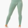 Vital High Waisted Scrunch Leggings - Sage