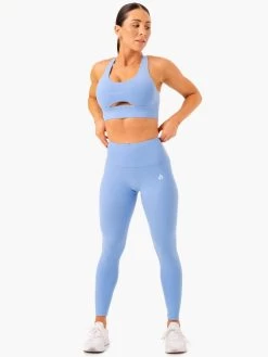 Vital High Waisted Scrunch Leggings - Sky Blue -Ryderwear vital high waisted scrunch leggings sky blue clothing ryderwear 303006 1080x
