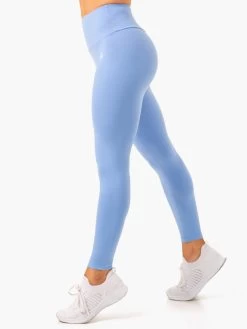 Vital High Waisted Scrunch Leggings - Sky Blue -Ryderwear vital high waisted scrunch leggings sky blue clothing ryderwear 789454 1080x