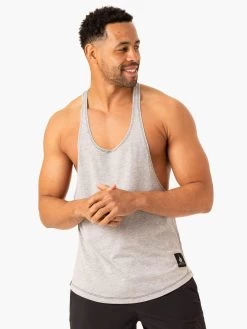 Vital Stringer T-Back - Grey Marl
