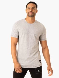 Vital T-Shirt - Grey Marl -Ryderwear vital t shirt grey marl clothing ryderwear 938260 1080x
