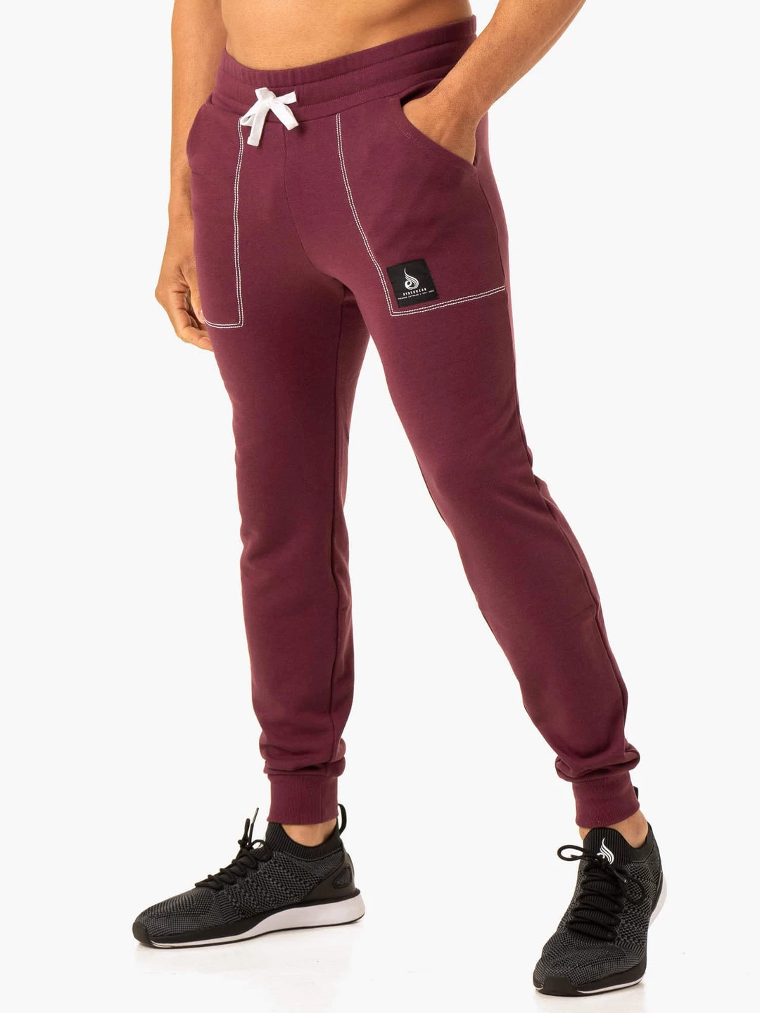 Vital Track Pant - Plum 2 Vital Track Pant - Plum - Image 2