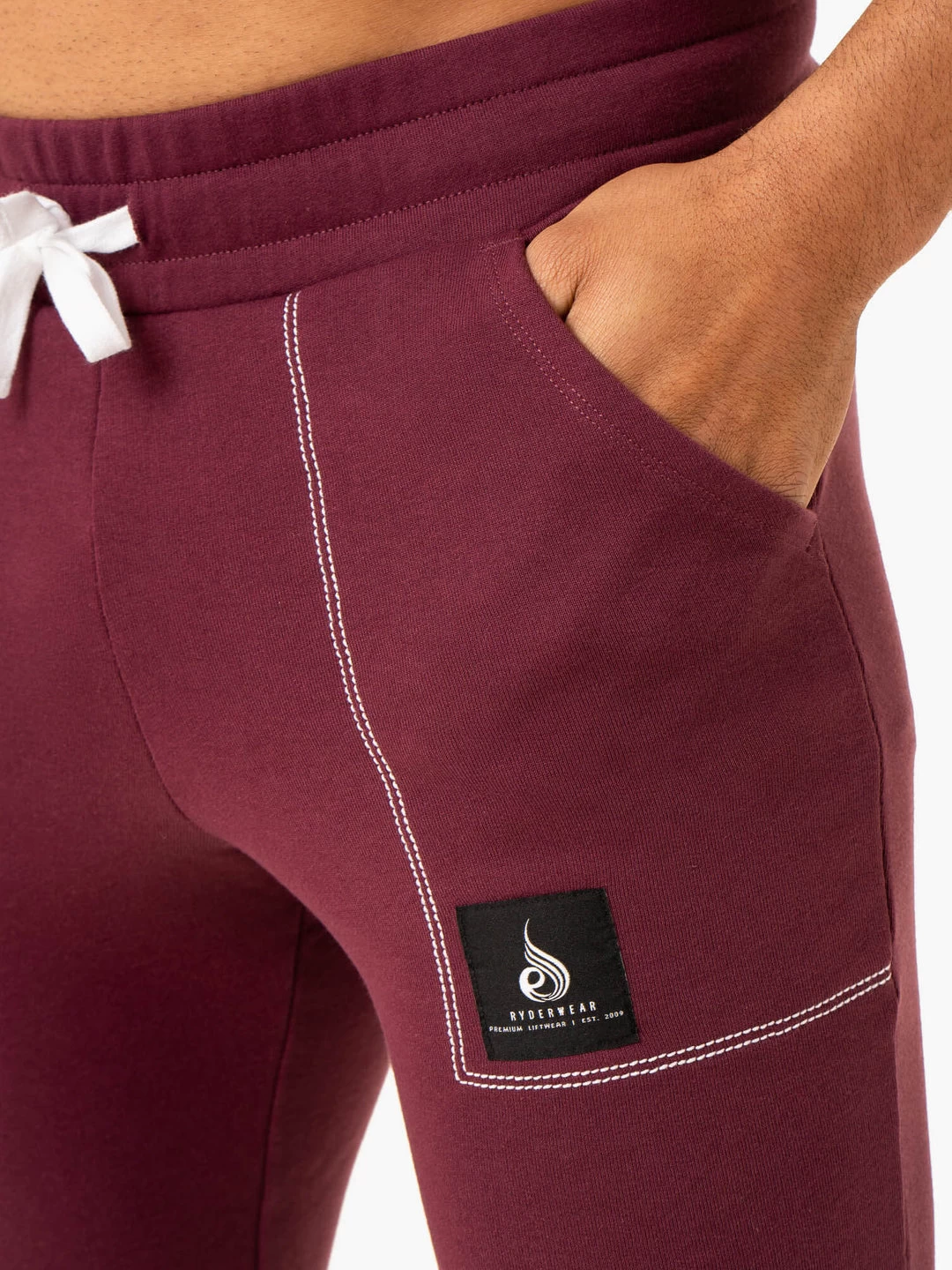 Vital Track Pant - Plum 4 Vital Track Pant - Plum - Image 4