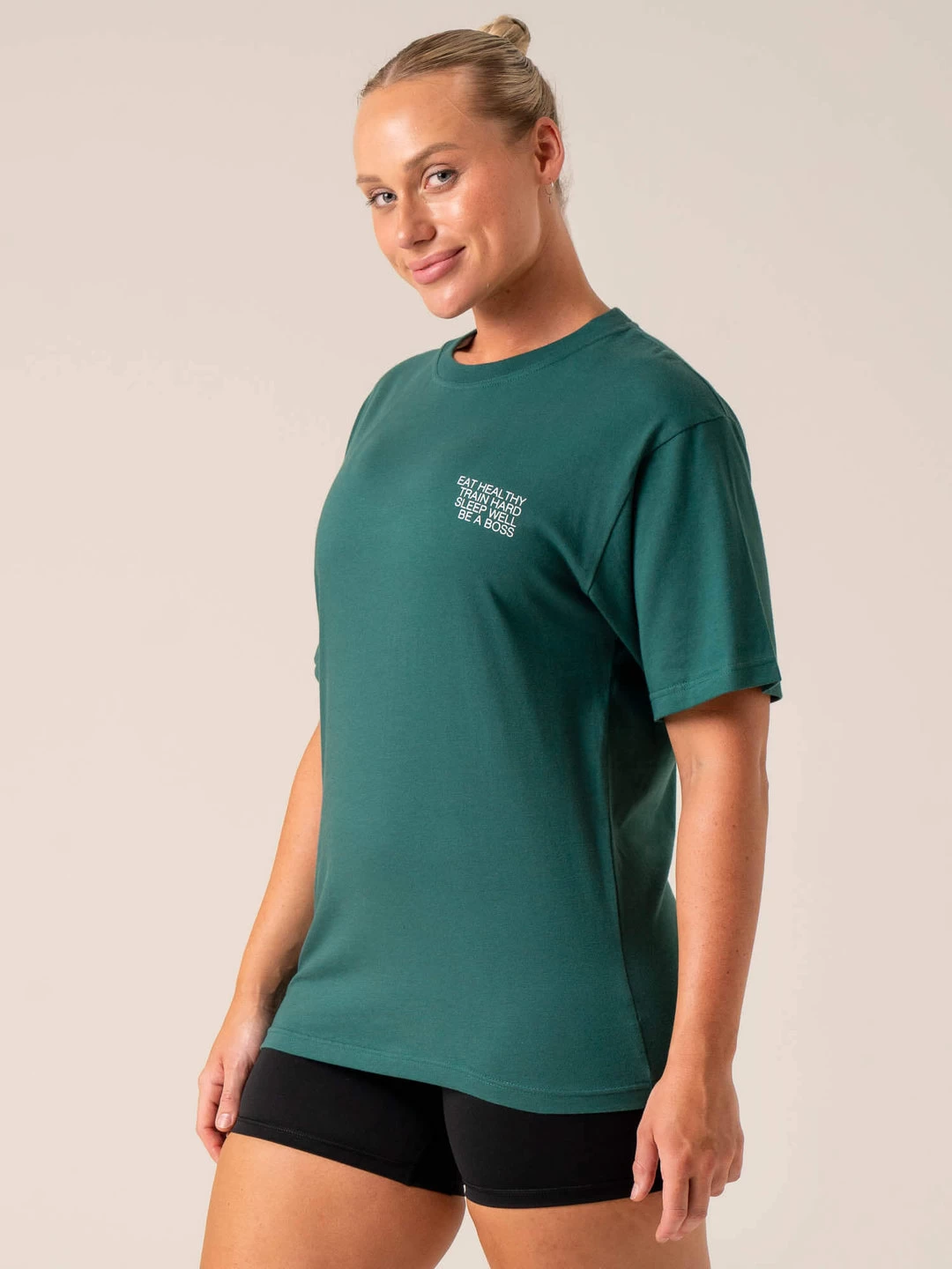 Wellness T-Shirt - Forest Green 4 Wellness T-Shirt - Forest Green - Image 4