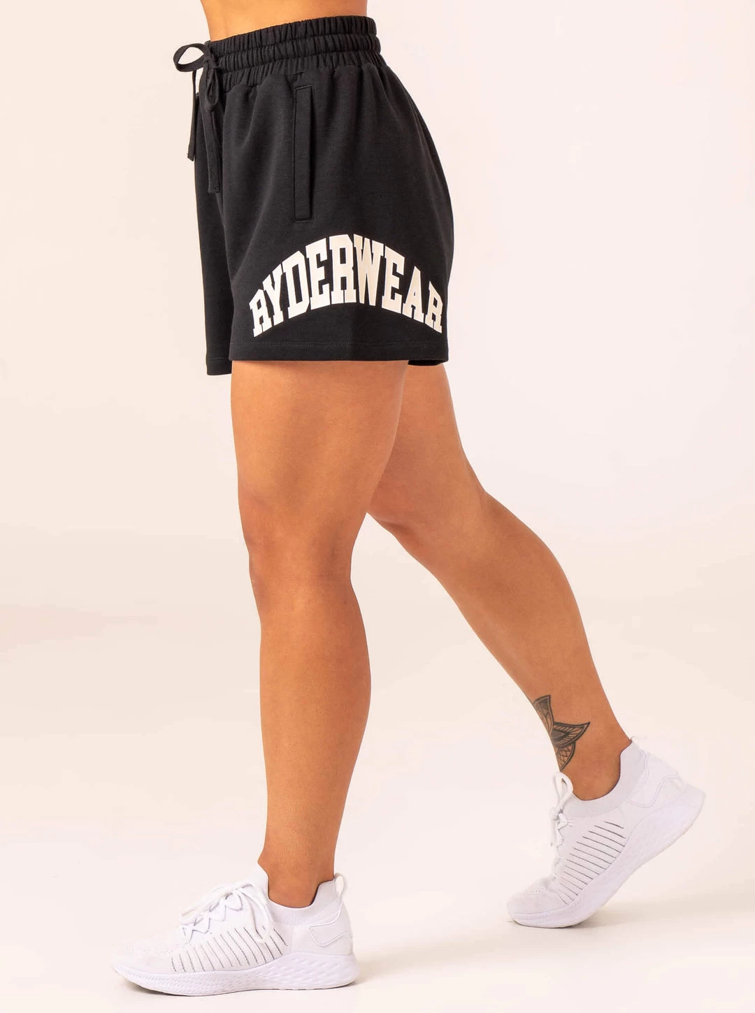 Women's Collegiate Track Short - Black 1 Women's Collegiate Track Short - Black