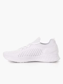 Womens Flylyte Trainer - White 7 Womens Flylyte Trainer - White -Ryderwear womens flylyte trainer white shoes ryderwear 940325 1080x